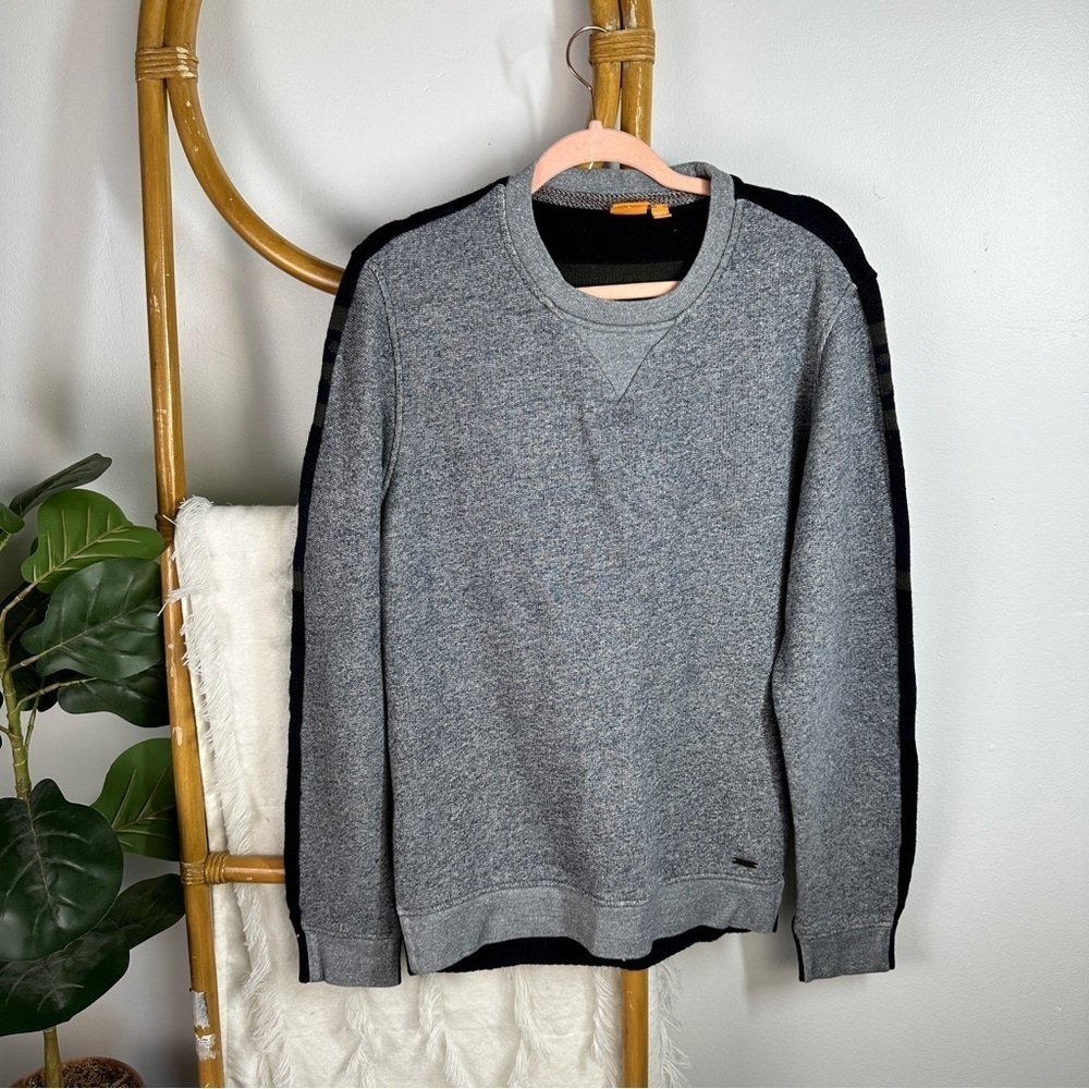 Mens Boss Hugo Boss Orange Label Navy Sweater sz L
